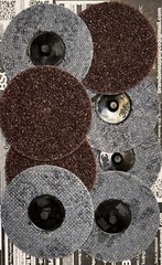 8 X 3M 3” MED Scotch-Brite Roloc Surface Conditioning TR 048011-18472 8 Disc