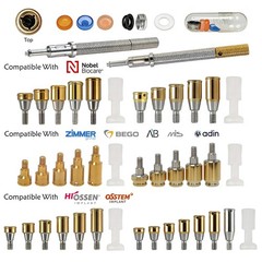 Dental Zest Locator Overdenture Abutment & Accessories for Multi Implant Systems
