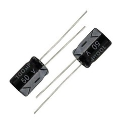 100uF 50V 8x12mm 20pcs Electrolytic Capacitor MFD 50 Volt 0.32×0.47in Aluminum