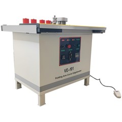 Electric Woodworking Straight Curved Line Edge Banding Machine 110V 0-15m/min