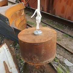 500Lb (227Kg) Imanes De Pesca De Neodimio Super Potentes De Grado Magnetico