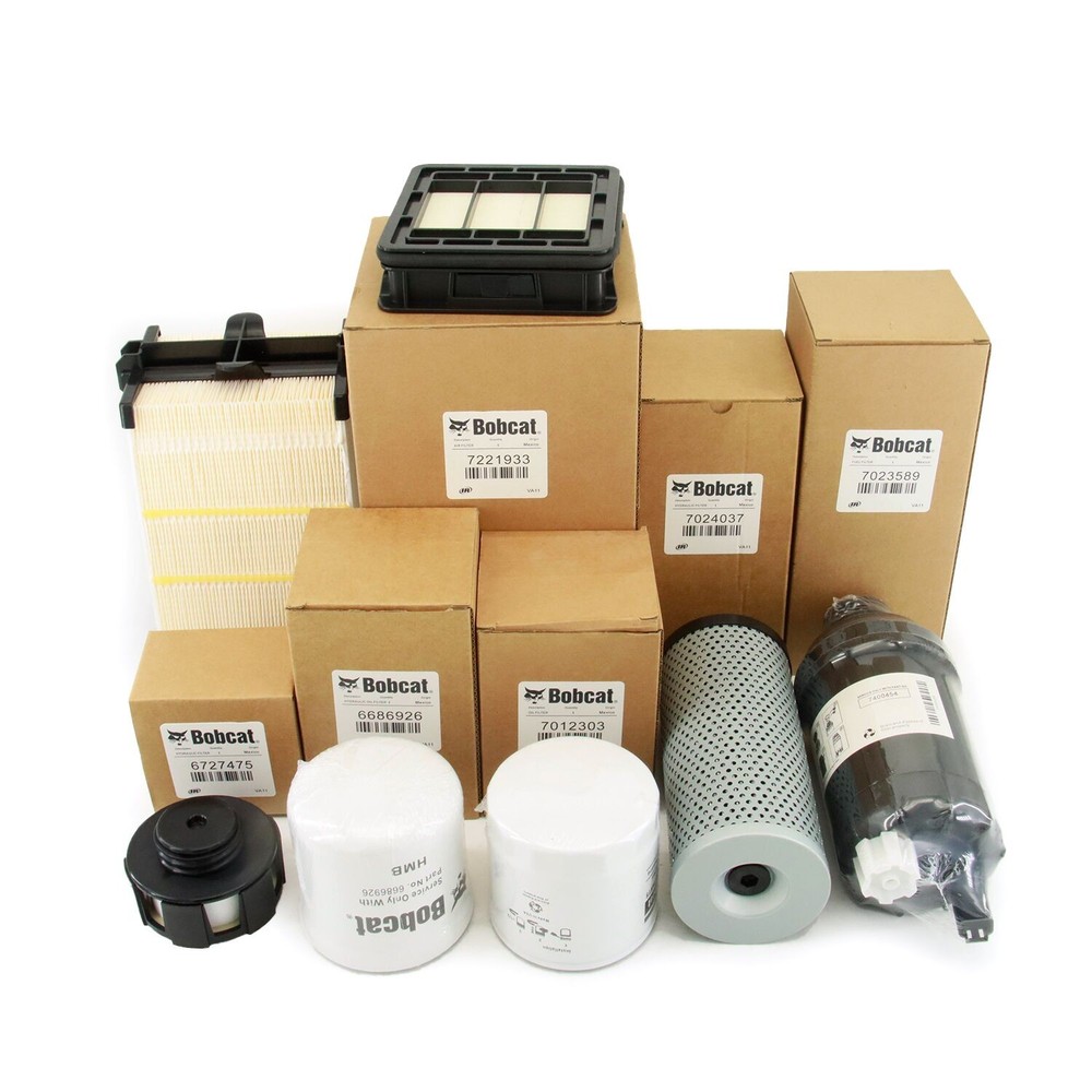 Complete Filter Service Kit for Bobcat S450 S510 S530 S550 T550 T590 T630 T450