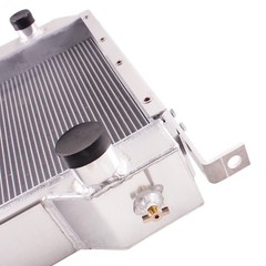 Fit Case 1840 1845C Diesel Loader 3 Row Radiator High Efficiency Cooling