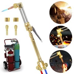 Heavy Duty Victor Style CA1350 100FC Oxygen Acetylene Cutting Welding Torch Kit
