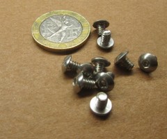 18-8 Stainless Hex Button Head Machine Screw 6-32 x 3/16″ Length, 300 pcs