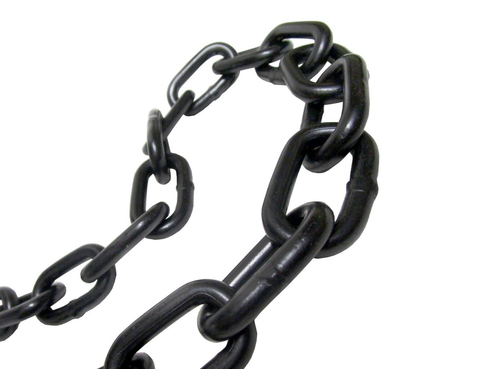 3/16″ x 10′ Black Powder Coated Grade 30 Proof Coil Safety Chain Swing Set