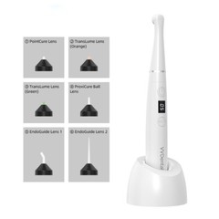 Dental Wireless LED Cure Curing Light Lamp 2500mw/cm² 1 Second Resin Curing