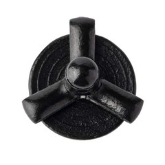 ISPINNER 50pcs 3/16″ x 1″ Large Head Tri-Fold Exploding x 1″, Black