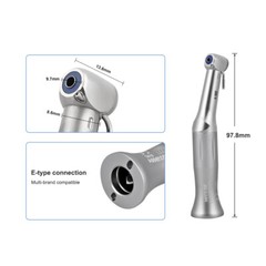 Dental Implant 20:1 Reduction Contra Angle Push Button Surgical Air Handpiece US