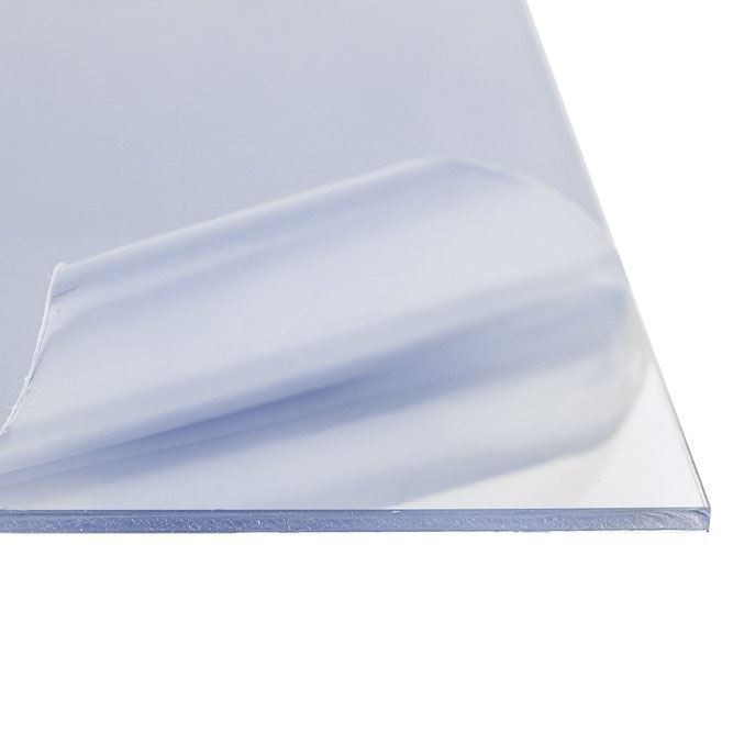 0.118″ (1/8″) x 24″ x 36″, Polycarbonate Plastic Sheet, Clear