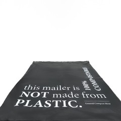 Compostable Mailer Biodegradable Satchel Post Packaging Black XS,S,M,L 100 Pack