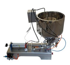 TECHTONGDA 30-300ml Stainless Steel Paste Liquid Heating Filling Machine