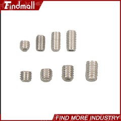 1500PCS Fully Threaded Hex Socket Set Screw Assortment Kit 304 Stainless Steel