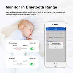 Inkbird Smart Thermometer Temperature Humidity Monitor Hygrometer External Probe