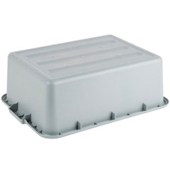 (6-Pack) Bus Plastic NSF Restaurant Dishwasher Tub Box Meat Lugs 20″ x 15″ x 7″