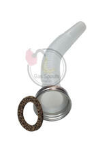 1.50″ EAGLE Rugged Gas Spout for Vintage Can +Metal Cap Closed/Storage/Transport