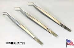 Premium Dental Tweezer Stainless Steel Dental Surgical Instruments MAC