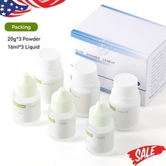 Dental Glass Ionomer Cement Lining Luting Glue For Restoration Crowns& Bridges