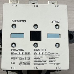 🔥SIEMENS 3TF5222-0AK6 Contactor 200A 600VAC 110/120V Coil, Used, Free Ship🇺🇸