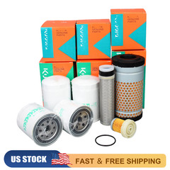 Air Oil Fuel Hydraulic Filter Kit For Kubota B2630 B2650 HSD