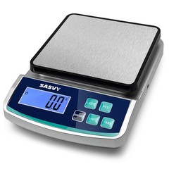 Digital Lab Scale 5000g x 0.1g oz/lb/g/kg Precision Electronic Scientific Sca…