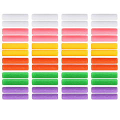 48 Pcs Colorful Orthodontic Aligner Trays Chewies for Aligner Chompers Aligner T