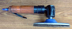 147564 Dotco Heavy Duty Right Angle Grinder Tested and Working w/Disc For Parts