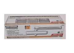 Universal Hardware UH4032 Heavy-Duty Silver Commercial Door Closer NEW (5D)