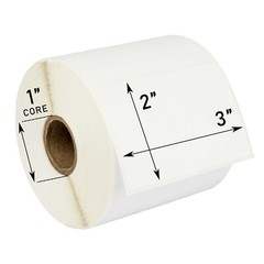 ZEBRA / ELTRON 3×2 (3″ x 2″) Direct Thermal Labels – (21) Rolls of 750