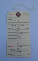 Qty. 500 Off-White Alteration Tags Merchandise Price Tags