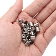 20pcs Set Screw Collars 2mm Bore Shaft Collars, 7mm OD, Stainless Steel