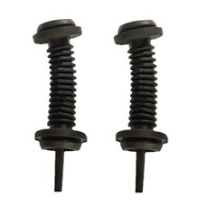 2 Pack 30*30mm Car Harness Wiring Door Tube Rubber Sleeve Dust-proof Tubes NEW