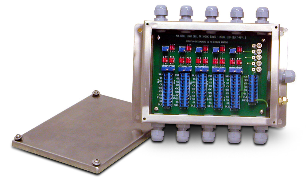 Rice Lake JB1010ST 10-Channel Signal Trim Junction Box Stainless NEMA 4X