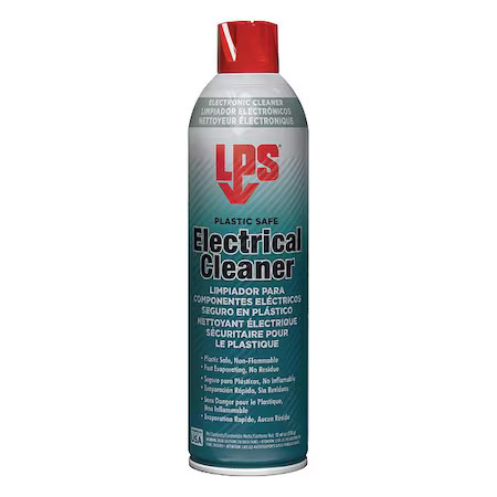 Lps 04620 Plastic Safe Contact Cleaner, Aerosol Spray Can, 18 Oz, Liquid