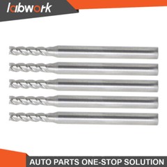 Labwork End Mill Carbide 3/32 In Diameter 4 Flute 1-1/2 In Overall Length 5 Pack