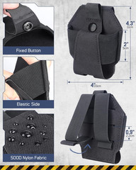 Handcuff Case Quick Release to Handcuffs, Molle Handcuff Pouch Fit