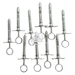 10 Premium Dental Anesthetic Syringe Self-Aspirating 1.8CC-Dental Instruments-A+
