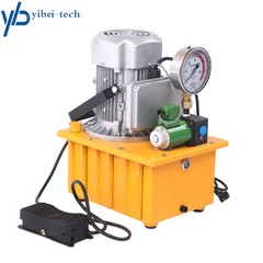 10000 PSI Electric Hydraulic Pump 750W 110V 60Hz 8L Capacity, Single Acting