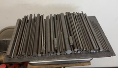 32.40 lbs Misc Carbon & Alloy Steel Round Bar Stock – Mixed Grades