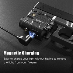 SIXRAY Blue Beam Laser and Flashlight Combo for Light