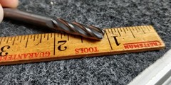 GARR 20360 630R 4 flute 1/4″ .060″ Corner Radius uncoated carbide endmill