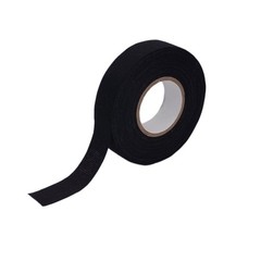 Electric Insulation Tape Fabric, 3/4In x 50ft Automotive Cloth, Black