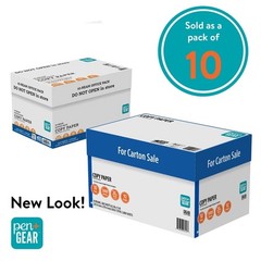 Pen+Gear Copy Paper, 8.5″ x 11″, 92 Bright White, 20 lb., 10 Ream Case (5,000 Sh