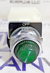 Schneider Electric 9001KM38LG GREEN Push Button 30mm Type KA – TESTED