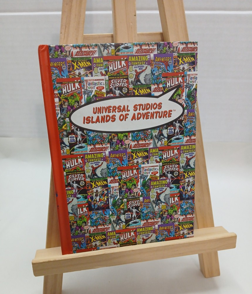 Vintage 1990’s Universal Studios Islands of Adventure Marvel Comics HB Notebook