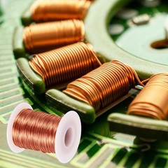 22 AWG Magnet Wire, 8 OZ/226.4g Enameled Copper Wire, 155C(311F)