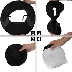 3 Pack Black Hard Hat Sunshield Upgrade Full Brim Neck Sunshade Cover