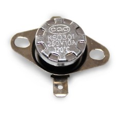 10A 250V KSD301 40°C~160°C Thermostat Temperature Thermal Control Switch