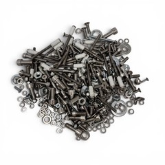 Stainless Steel Fastener Assortment Bolts Nuts Washers Hardware Kit Mixed Lot
