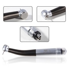 SKYSEA Dental High Speed Turbine Handpiece Push Button 4 Spray Big Head 4Hole DL